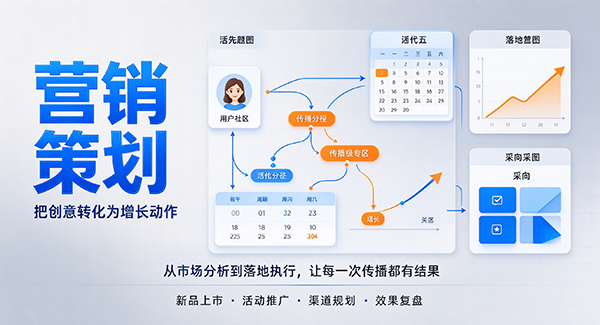 江北区营销策划